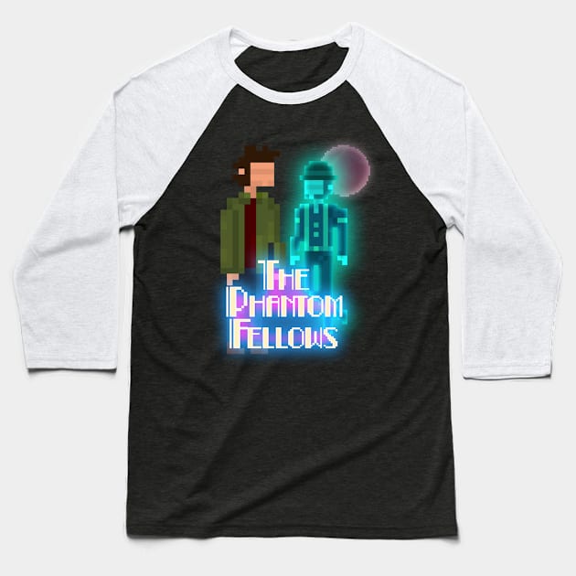 The Phantom Fellows Phull Moon Baseball T-Shirt by ThePhantomFellows